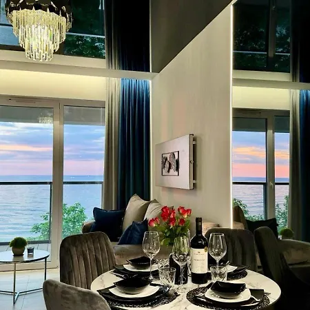 Apartment Z Widokiem Na Morze- Ustronie Nadmorski Luksus *